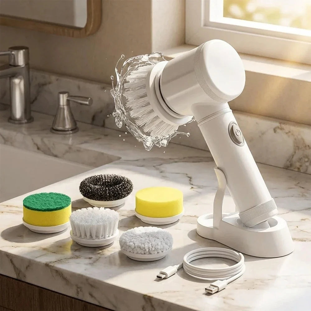 Effortless Spin Scrubber